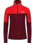 Ženski powerfleece pulover NORDBLANC IDOL NBSFL8337 BORDO