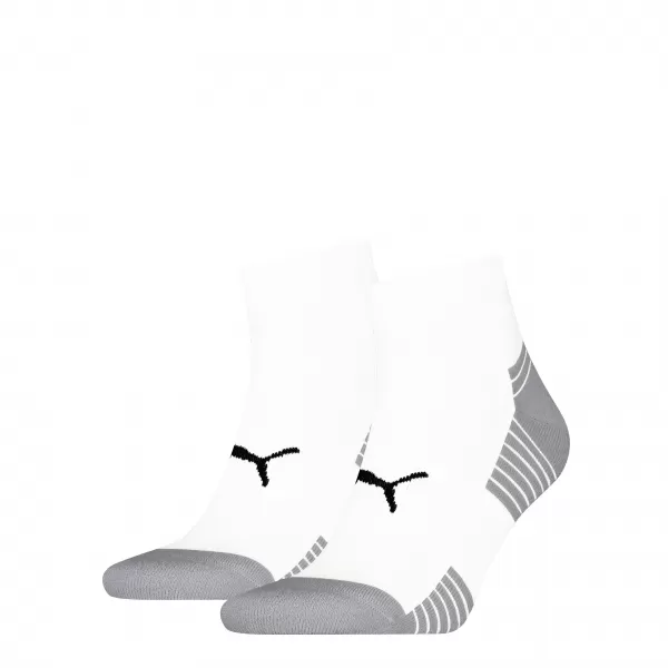  Nogavice PUMA UNISEX SPORT CUSHIONED QUARTER 2P 93890304 BELA 