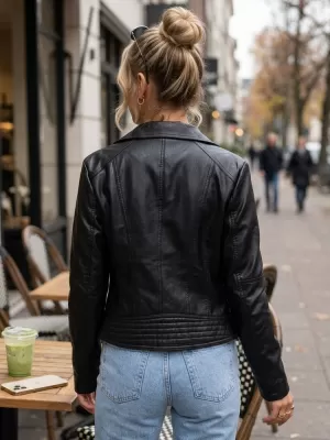 Ženska jakna DSTREET TY5723 ČRNA