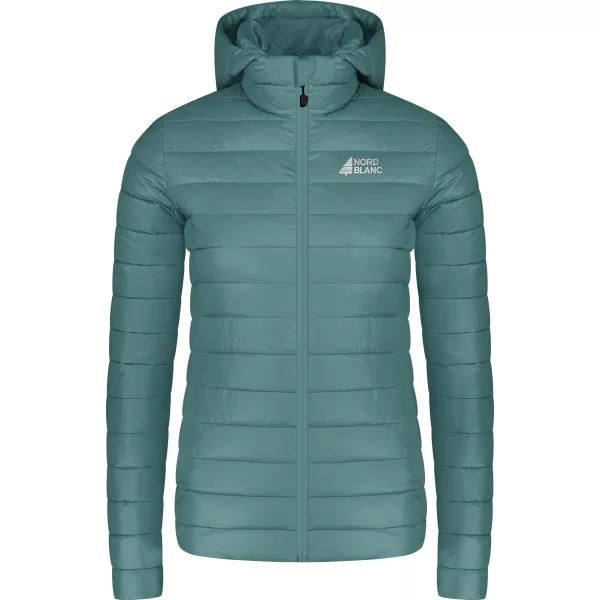  Ženska prešita jakna NORDBLANC NIMBUS WJL8395 ZELENA 