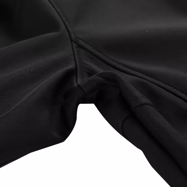  Ženski topel softshell plašč ALPINE PRO IBORA 2 ČRNA 