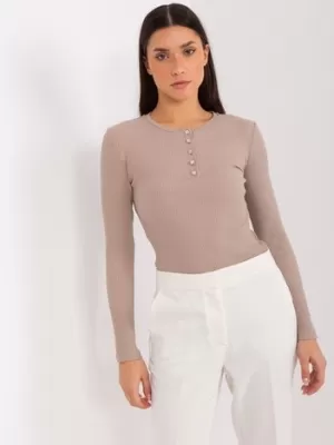 Ženska bluza BASIC FEEL GOOD RV-BZ-9211.26X TEMNO BEŽ