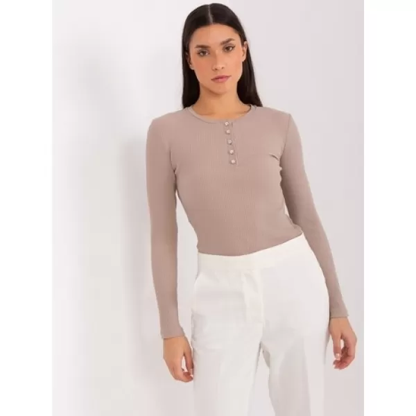  Ženska bluza BASIC FEEL GOOD RV-BZ-9211.26X TEMNO BEŽ 