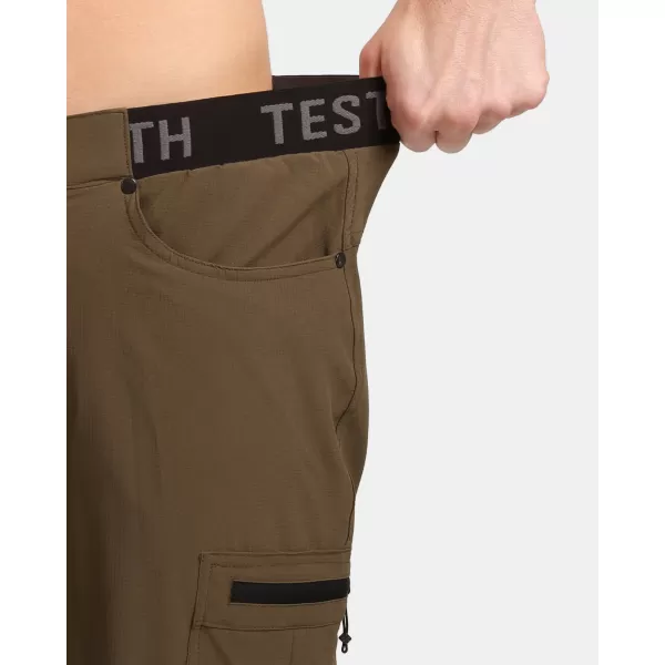  Moške kratke hlače KILPI ASHER-M 1M0409KI KAKI 