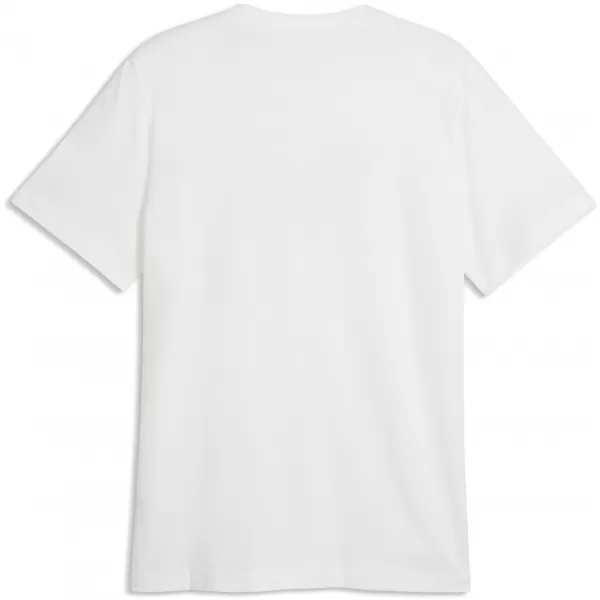  Moška majica s kratkimi rokavi PUMA GRAPHICS TEE 69435502 PUMA BELA 