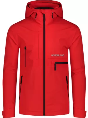 Moška nepremočljiva jakna NORDBLANC RIGID NBSJM8313 RDEČA