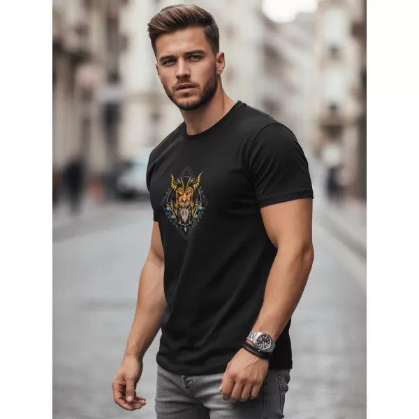  Moška majica s kratkimi rokavi DSTREET NX0144R-BK ČRNA 