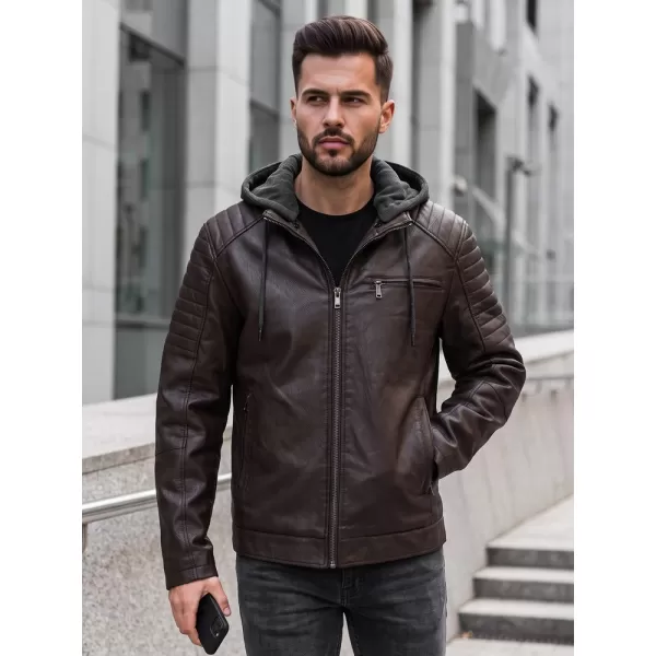  Moška jakna DSTREET TX5142 RJAVA 