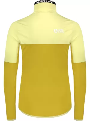 Ženski powerfleece pulover NORDBLANC IDOL NBSFL8337 JANTAR