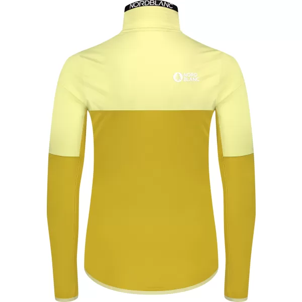  Ženski powerfleece pulover NORDBLANC IDOL NBSFL8337 JANTAR 