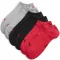 Nogavice PUMA UNISEX SNEAKER PLAIN 3P 93862401 ČRNA/RDEČA