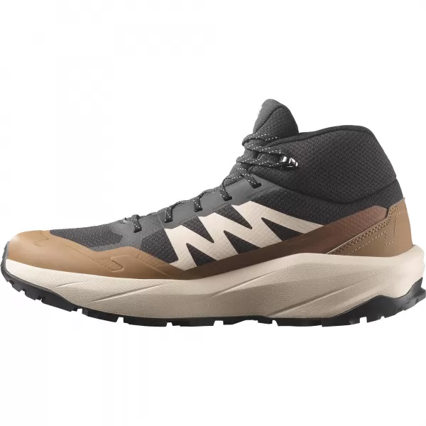  Moški čevlji SALOMON OUTSCAPE MID GTX L45410800 ČRNA/DEŽEVEN DAN/KOJOTSKO RJAVA 