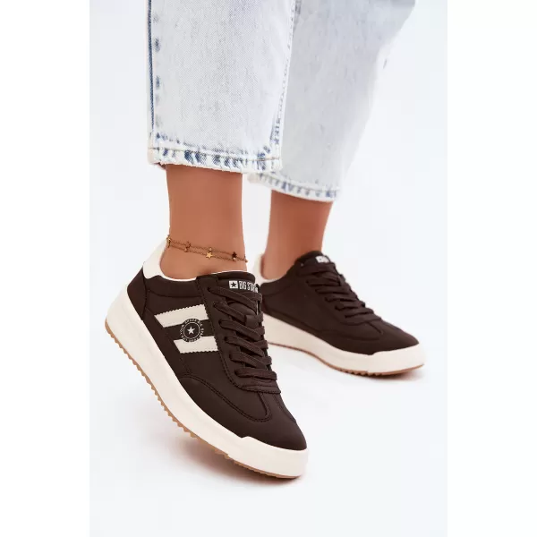  Ženske superge BIG STAR SHOES UU274024 RJAVA/BEŽ 
