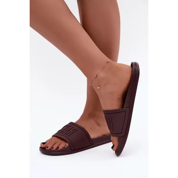  Ženski copati BIG STAR SHOES UU274072 ODTENKI RJAVE IN BEŽ 