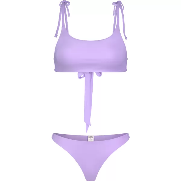  Ženski spodnji del bikinija NORDBLANC GLITZ NBSSS8240 VIJOLIČNA 