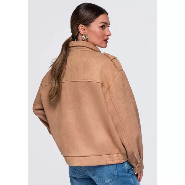  Ženska jakna OMBRE OW-JANP-0147 KAMELA 