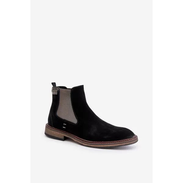  Moški čevlji BIG STAR SHOES OO174154 ČRNA 