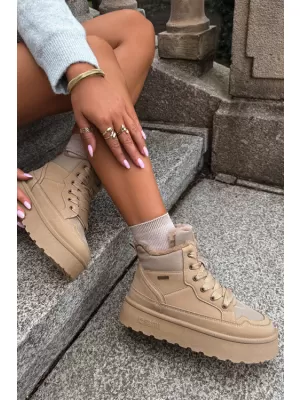Ženski snežaki BIG STAR SHOES UU274166 BEŽ