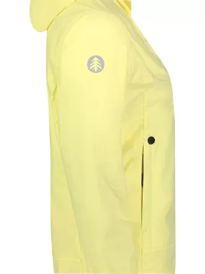 Ženska nepremočljiva jakna NORDBLANC ELDER NBSJL8318 JANTAR