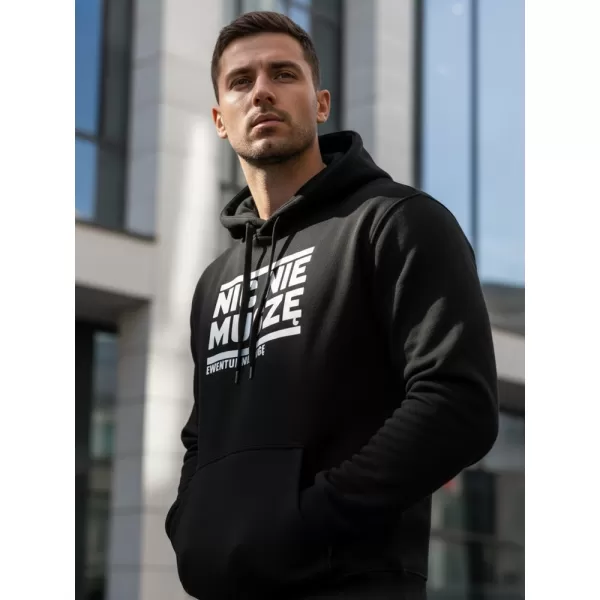  Moški pulover DSTREET NX0025B-BK ČRNA 
