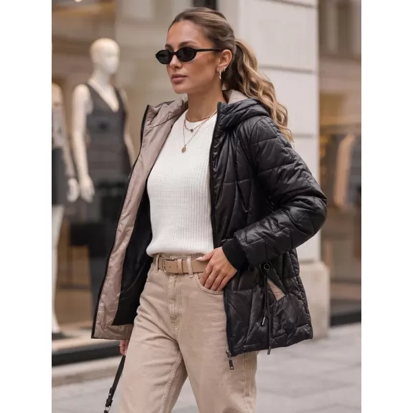  Ženska jakna DSTREET TY5786 ČRNA 