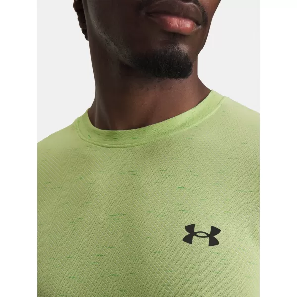  Moška majica s kratkimi rokavi UNDER ARMOUR VANISH SEAMLESS NOVELTY SS 6010603-712 ZELENA 
