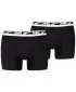 Moške boksarice PUMA MEN EVERYDAY MULTI LOGO BOXER 2P 93832501 ČRNA