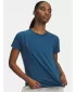 Ženska majica s kratkimi rokavi UNDER ARMOUR RIVAL CORE SS 1383648-498 MODRA