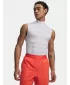 Moški brezrokavnik UNDER ARMOUR HG ELITE SLEEVELESS MOCK 6015381-100 BELA