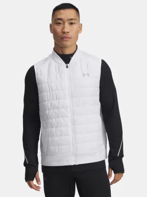 Moški telovnik UNDER ARMOUR LAUNCH INSULATED VEST 1380870-100 BELA