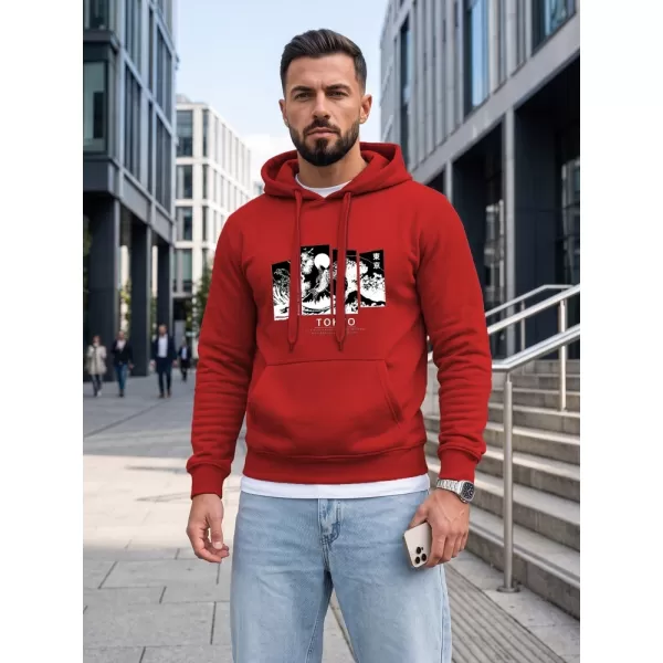  Moški pulover DSTREET NX5146BX-18-09 RDEČA 