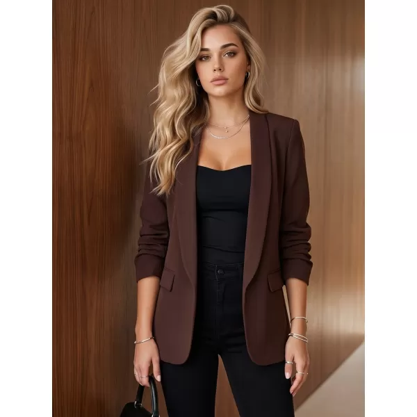  Ženska jakna DSTREET PY0163 RJAVA 