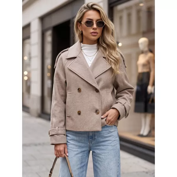  Ženski plašč DSTREET TY6015 KAKI 