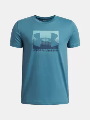 Fantovska majica s kratkimi rokavi UNDER ARMOUR UA B BOXED SPORTS UPDATE SS 1388672-466 MODRA