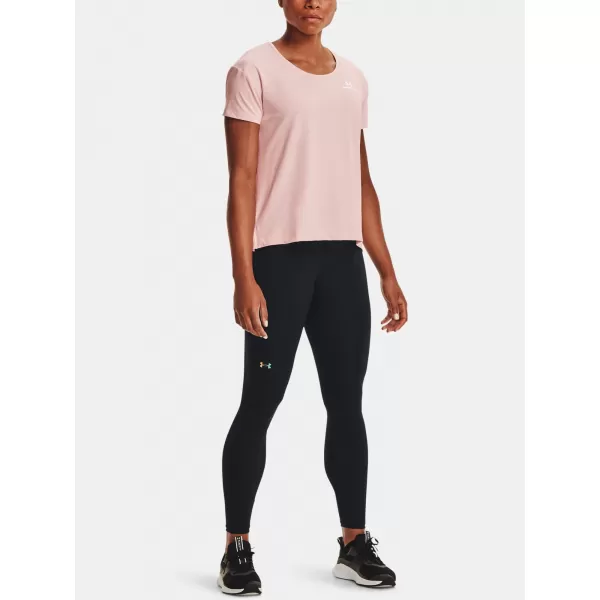  Ženska majica s kratkimi rokavi UNDER ARMOUR UA RUSH ENERGY CORE SS 1365683-685 ROZA 
