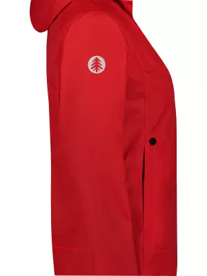 Ženska nepremočljiva jakna NORDBLANC ELDER NBSJL8318 RDEČA