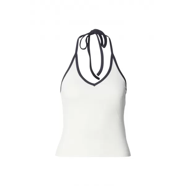  Ženski top URBAN CLASSICS TB8352-00555 UMAZANO BELO 