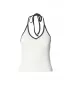 Ženski top URBAN CLASSICS TB8352-00555 UMAZANO BELO