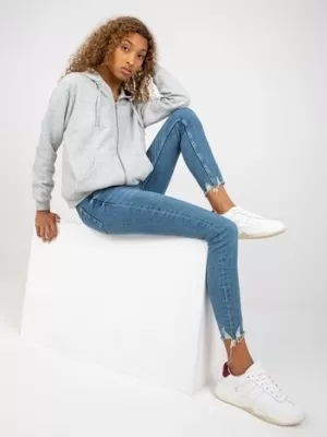 Ženski pulover BASIC FEEL GOOD B-002.68 SIVA