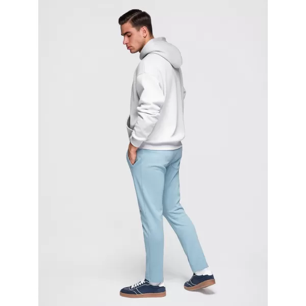  Moške trenirke OMBRE OM-PABS-0304 SVETLO MODRA 
