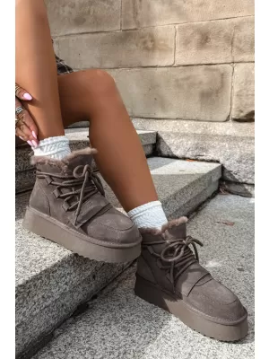 Ženski čevlji BIG STAR SHOES UU274315 RJAVE/BEŽ SENCE