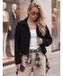 Ženska jakna DSTREET TY6021 ČRNA