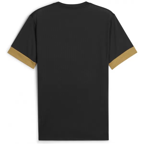  Moška športna majica PUMA TEAMGOAL MATCHDAY JERSEY 70574728 PUMA ČRNA/PUMA ZLATA/MAT ZLATA 