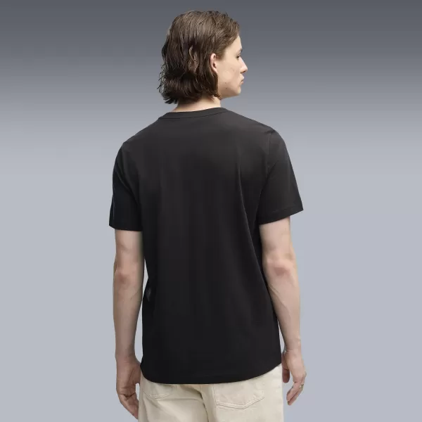  Moška majica s kratkimi rokavi PUMA GRAPHICS TEE 69435501 ČRNA PUMA 