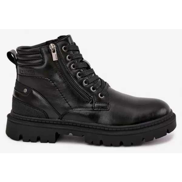  Moški gležnarji BIG STAR SHOES UU174242 ČRNA 