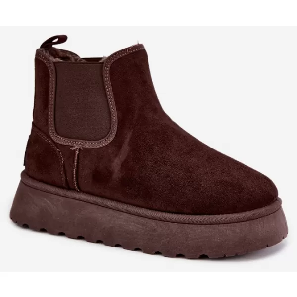  Ženski čevlji BIG STAR SHOES UU274174 RJAVE/BEŽ SENCE 