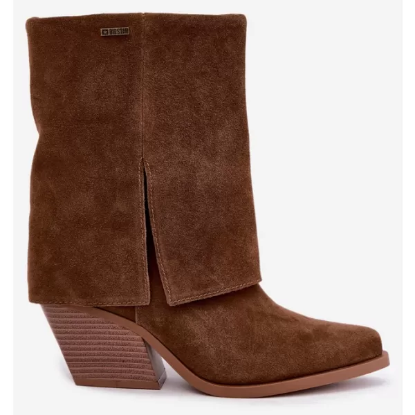  Ženski čevlji BIG STAR SHOES UU274114 RJAVE/BEŽ SENCE 