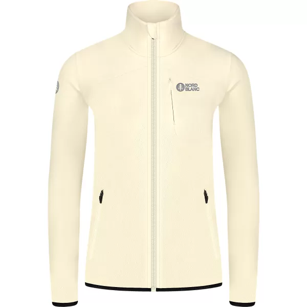  Lahek ženski pulover iz flisa NORDBLANC MAPLE NBSFL8374 BEŽ 