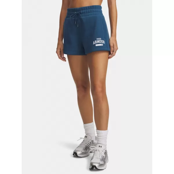  Ženske kratke hlače UNDER ARMOUR ICON FLC NOV SHORT 6010982-498 MODRA 
