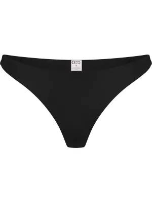 Ženski spodnji del bikinija NORDBLANC GLITZ NBSSS8240 ČRNA